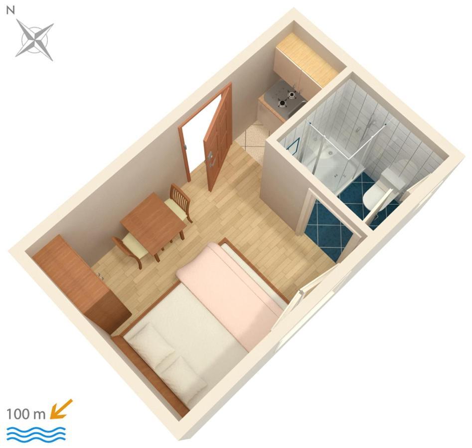 Apartments By The Sea Podaca, Makarska - 516 외부 사진