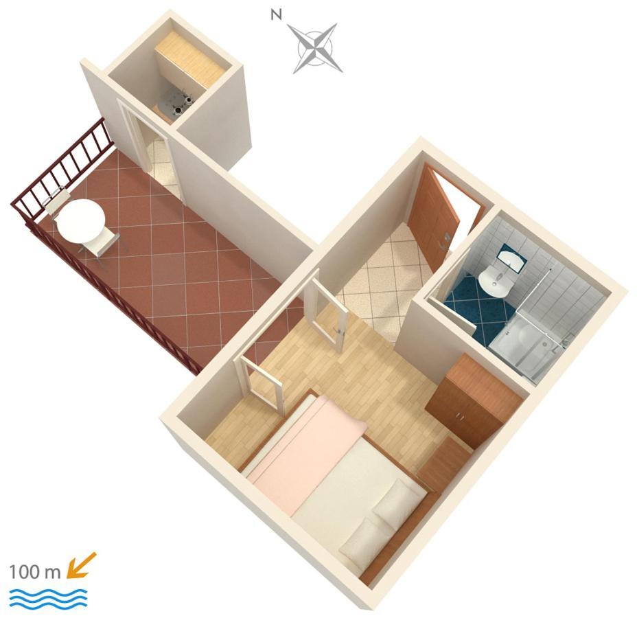 Apartments By The Sea Podaca, Makarska - 516 외부 사진
